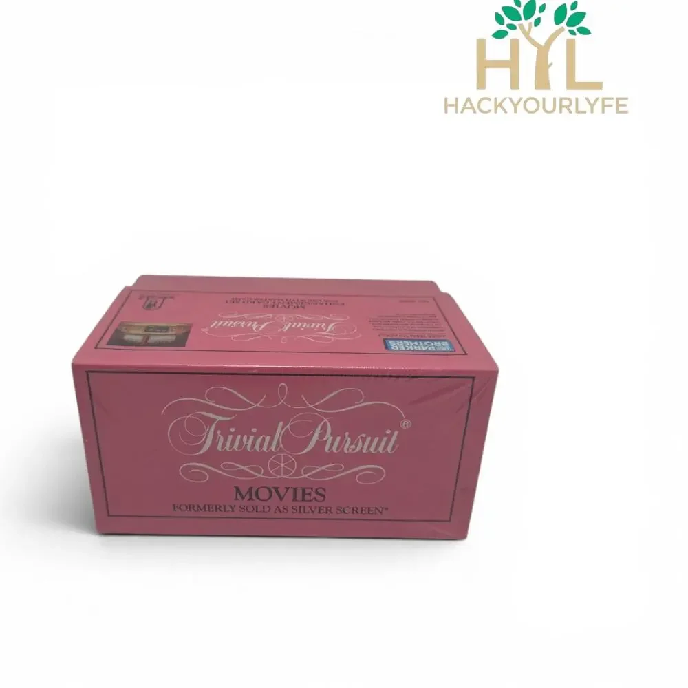 Vintage 1989 Trivial Pursuit Movies Enhancement Cards Sealed Box